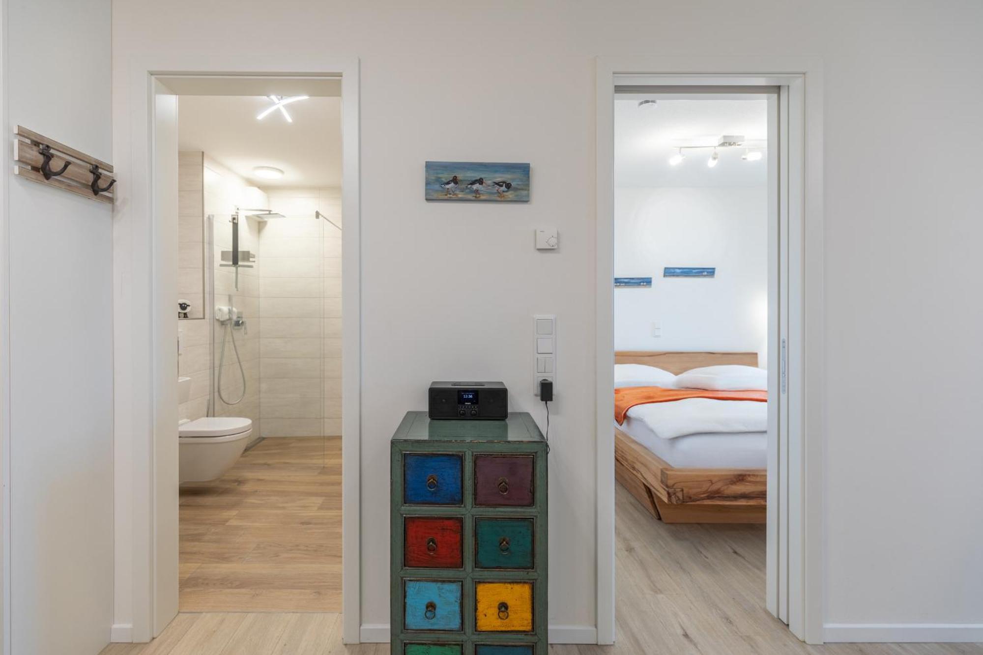 Ferienwohnung "Halligstork" Direkt Am Nordseedeich Mit Blick Auf Den See Nordstrand Kültér fotó